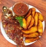 Alloco/Frites + Poisson braiser