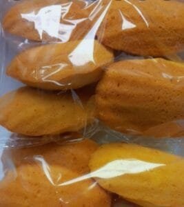 Madeleine au lait